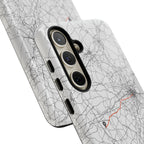 Boston Marathon Route Tough Phone Case