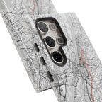 New York Marathon Route Tough Phone Case