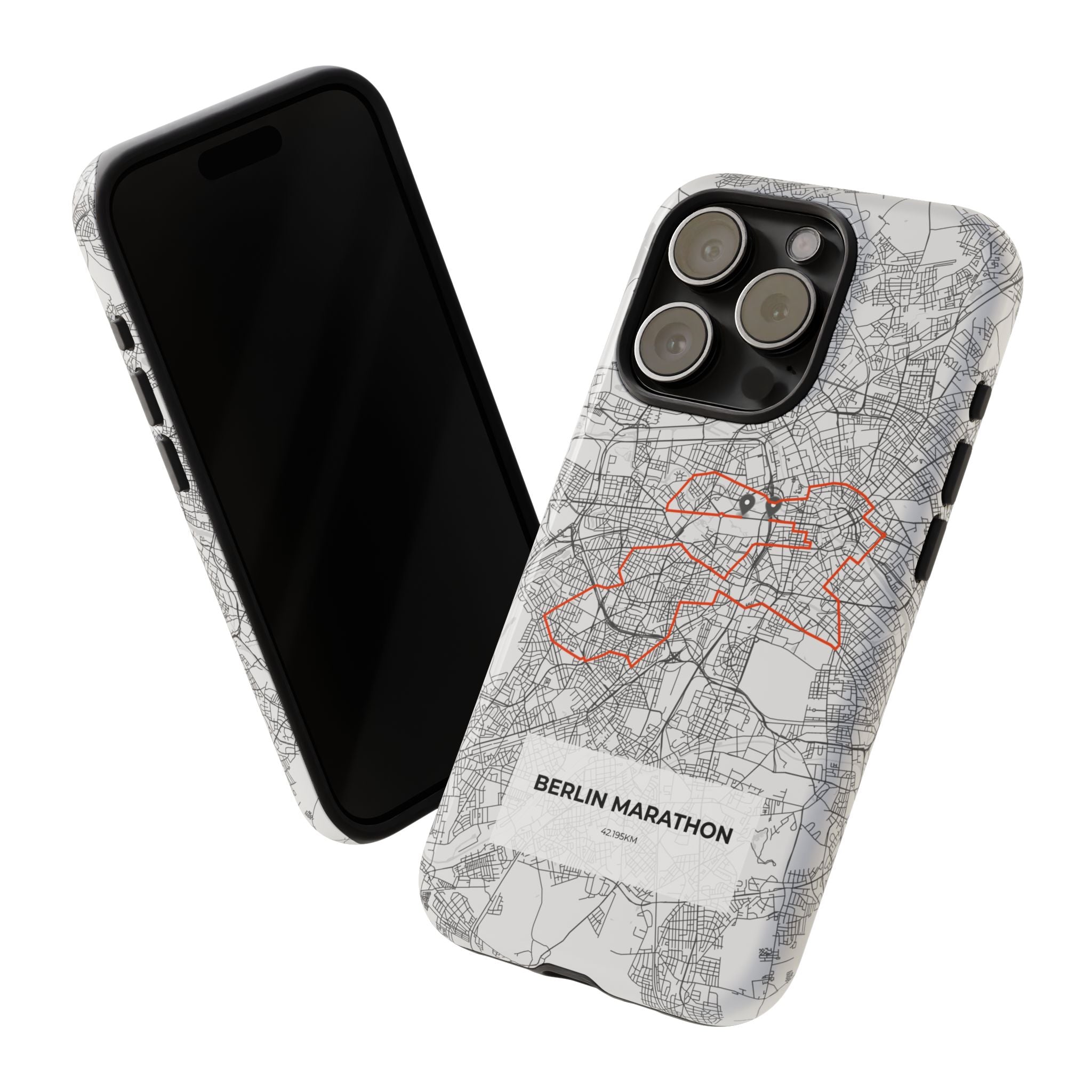 Berlin Marathon Route Tough Phone Case