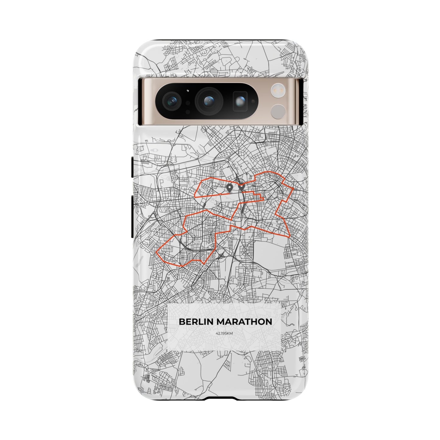 Berlin Marathon Route Tough Phone Case