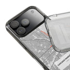 Chicago Marathon Route Clear Impact-Resistant Phone Case