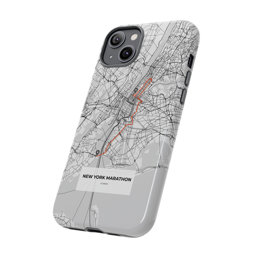 New York Marathon Route Tough Phone Case