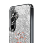 Berlin Marathon Route Clear Impact-Resistant Phone Case