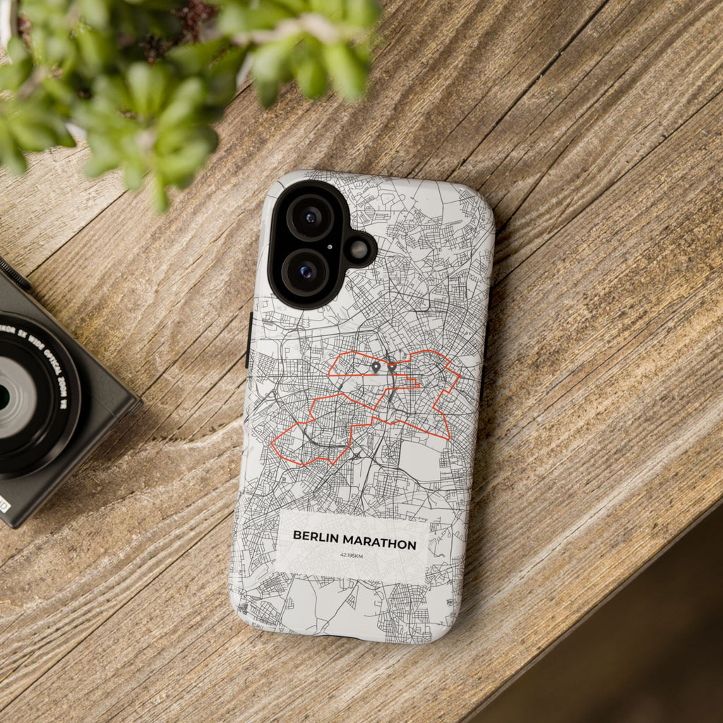 Berlin Marathon Route Tough Phone Case