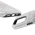 London Marathon Route Magnetic Impact-Resistant Phone Case