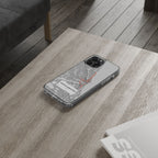 Chicago Marathon Route Clear Impact-Resistant Phone Case