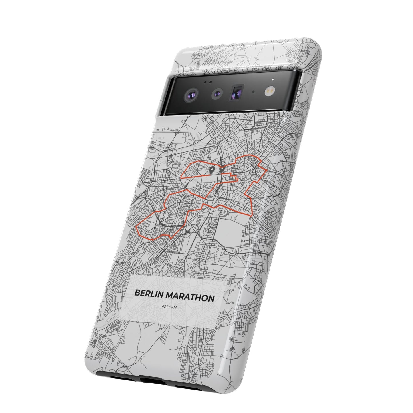 Berlin Marathon Route Tough Phone Case