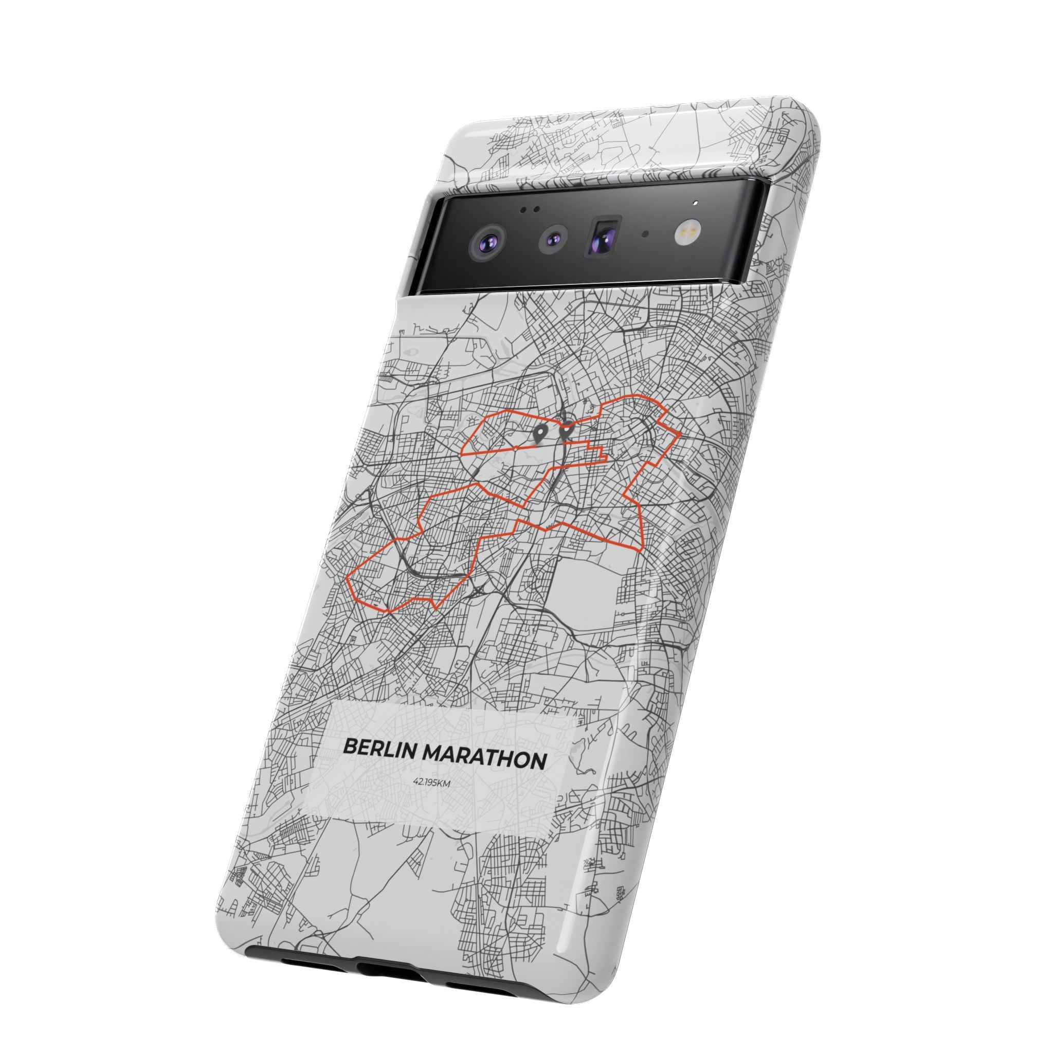Berlin Marathon Route Tough Phone Case