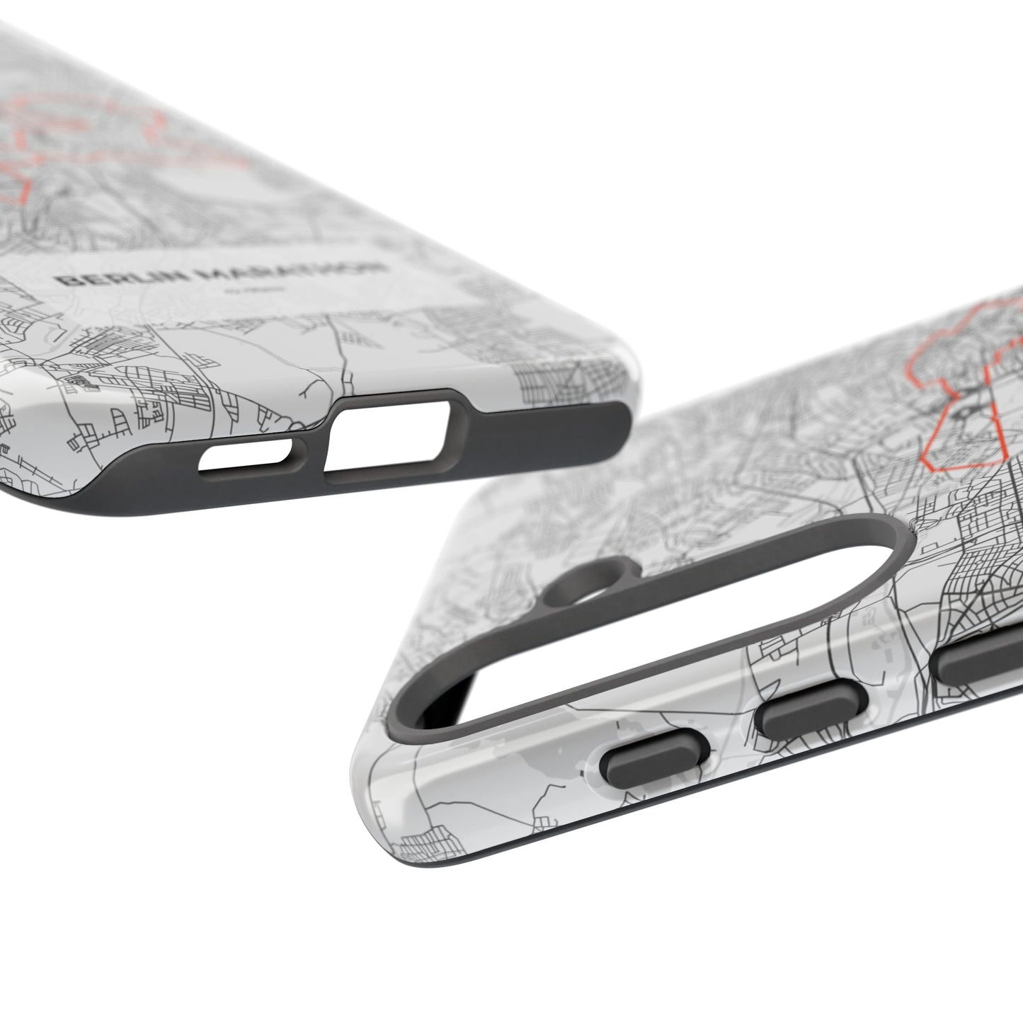Berlin Marathon Route Tough Phone Case