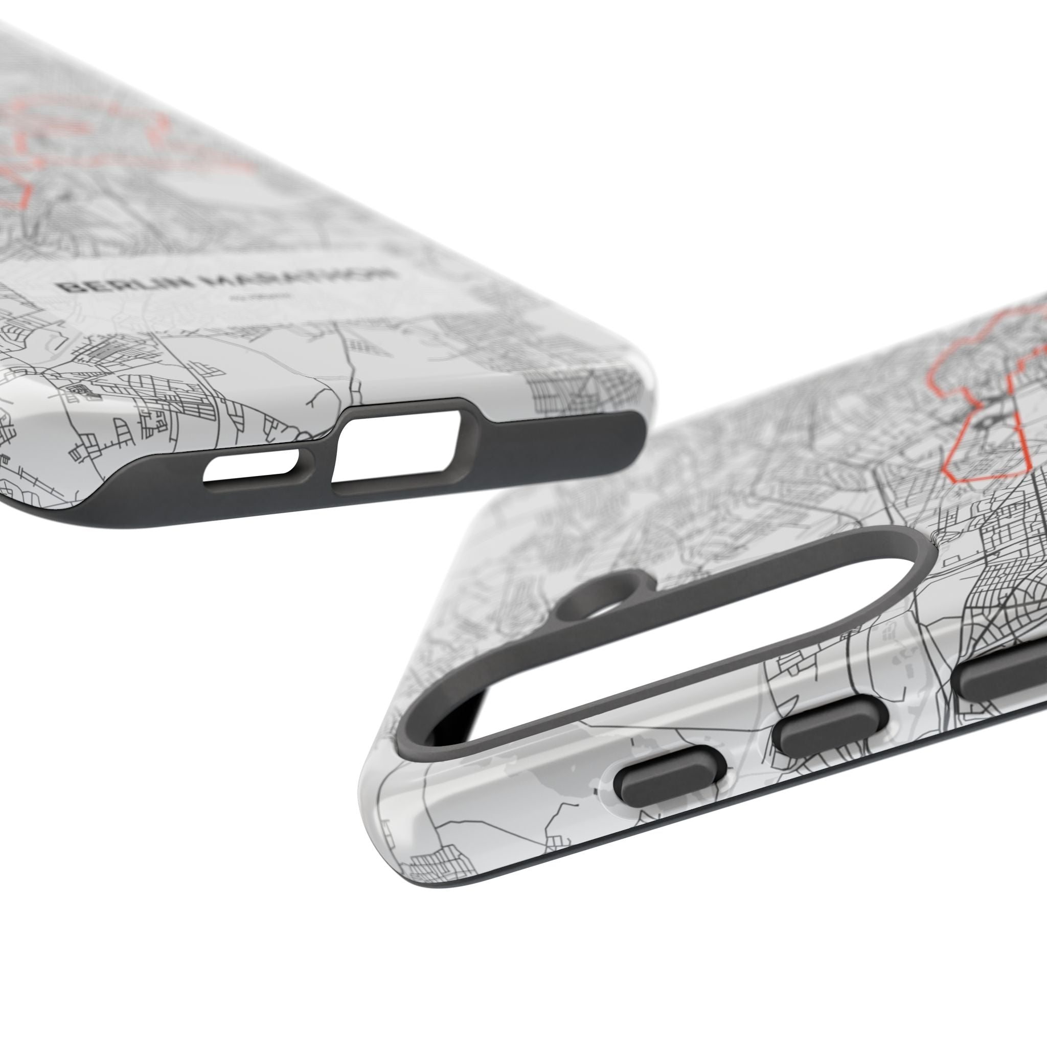 Berlin Marathon Route Tough Phone Case