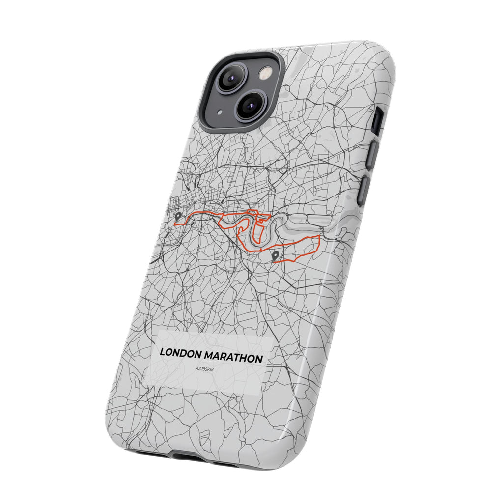 London Marathon Route Tough Phone Case