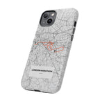 London Marathon Route Tough Phone Case