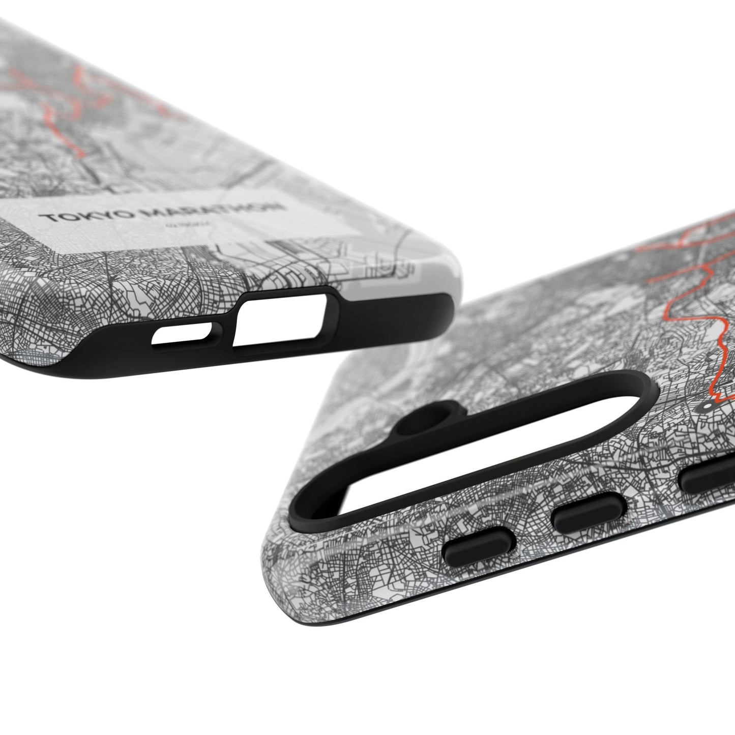 Tokyo Marathon Route Tough Phone Case