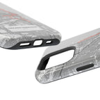 Chicago Marathon Route Magnetic Impact-Resistant Phone Case