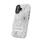 Boston Marathon Route Magnetic Impact-Resistant Phone Case