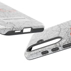 London Marathon Route Tough Phone Case