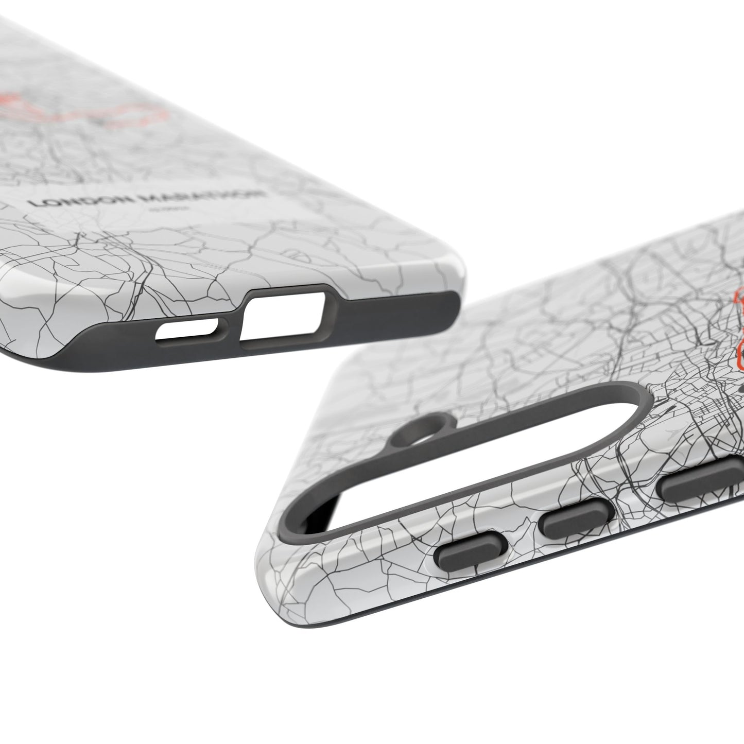 London Marathon Route Tough Phone Case