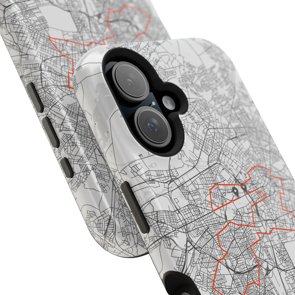 Berlin Marathon Route Magnetic Impact-Resistant Phone Case