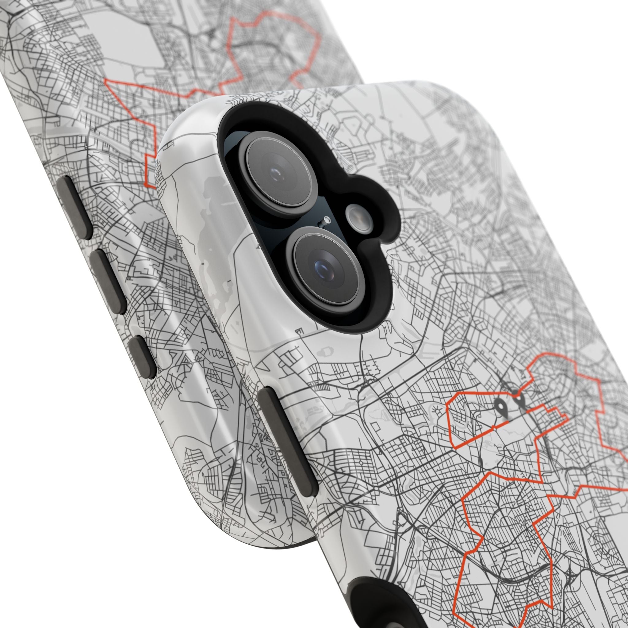 Berlin Marathon Route Magnetic Impact-Resistant Phone Case