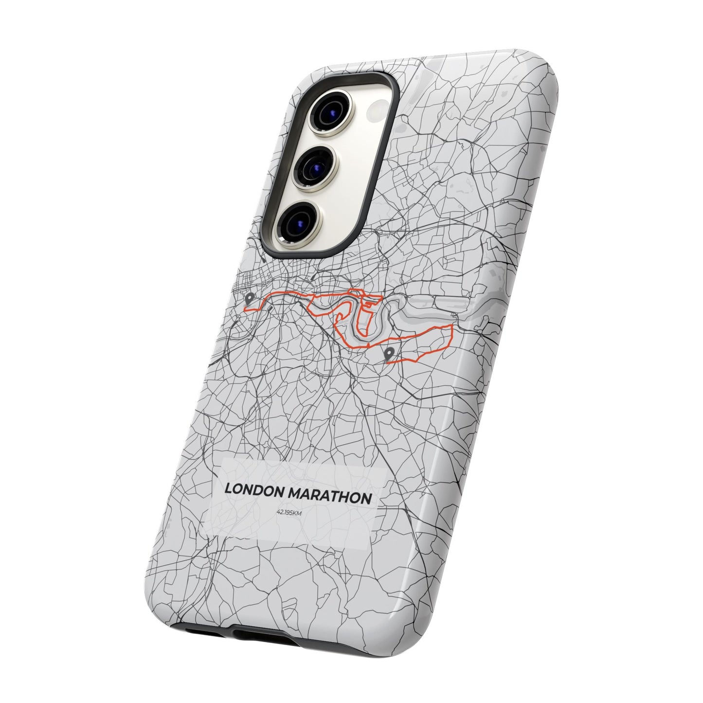 London Marathon Route Tough Phone Case