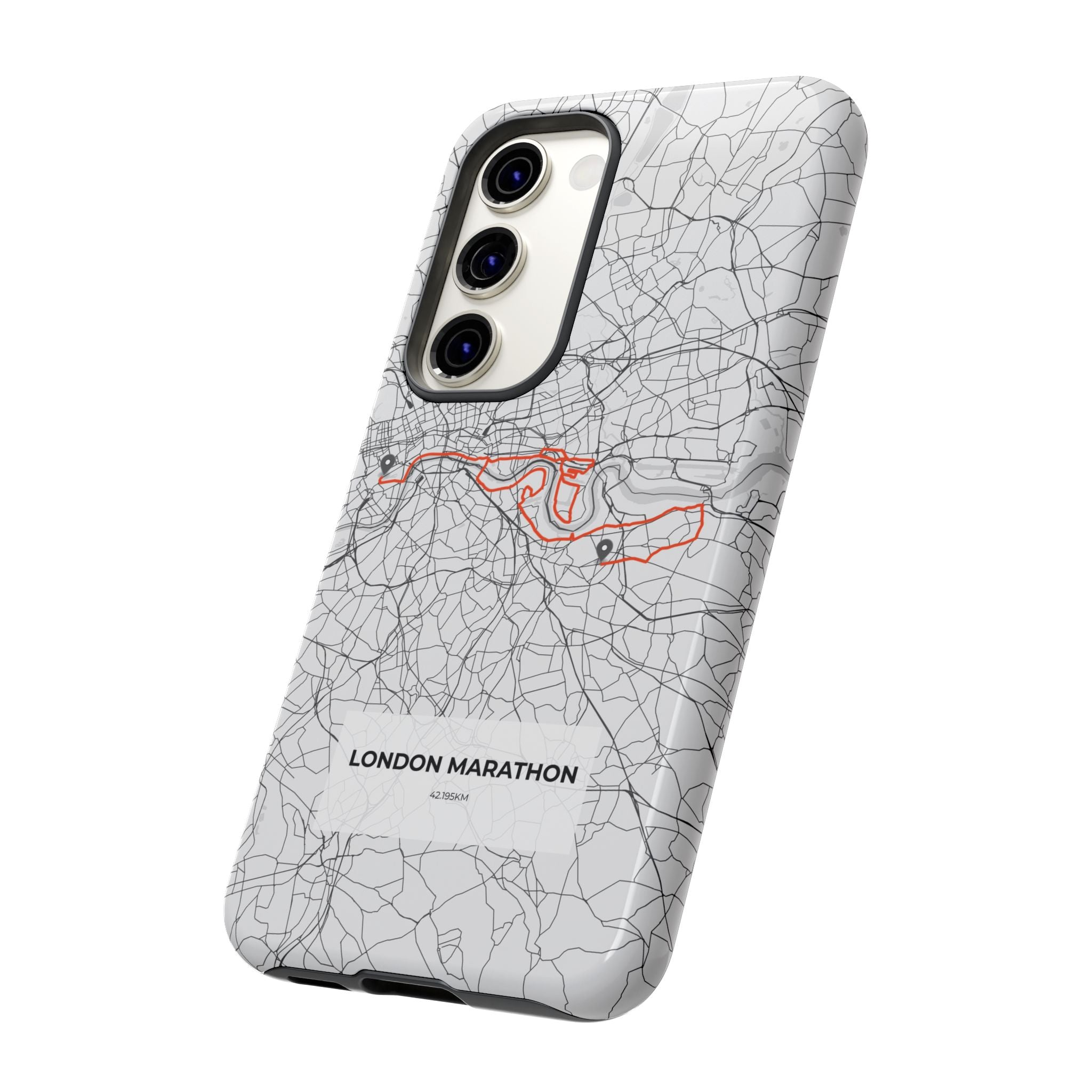 London Marathon Route Tough Phone Case