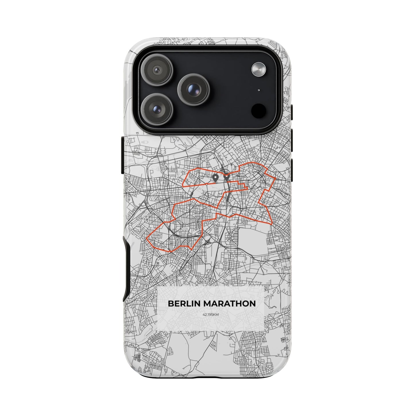 Berlin Marathon Route Tough Phone Case