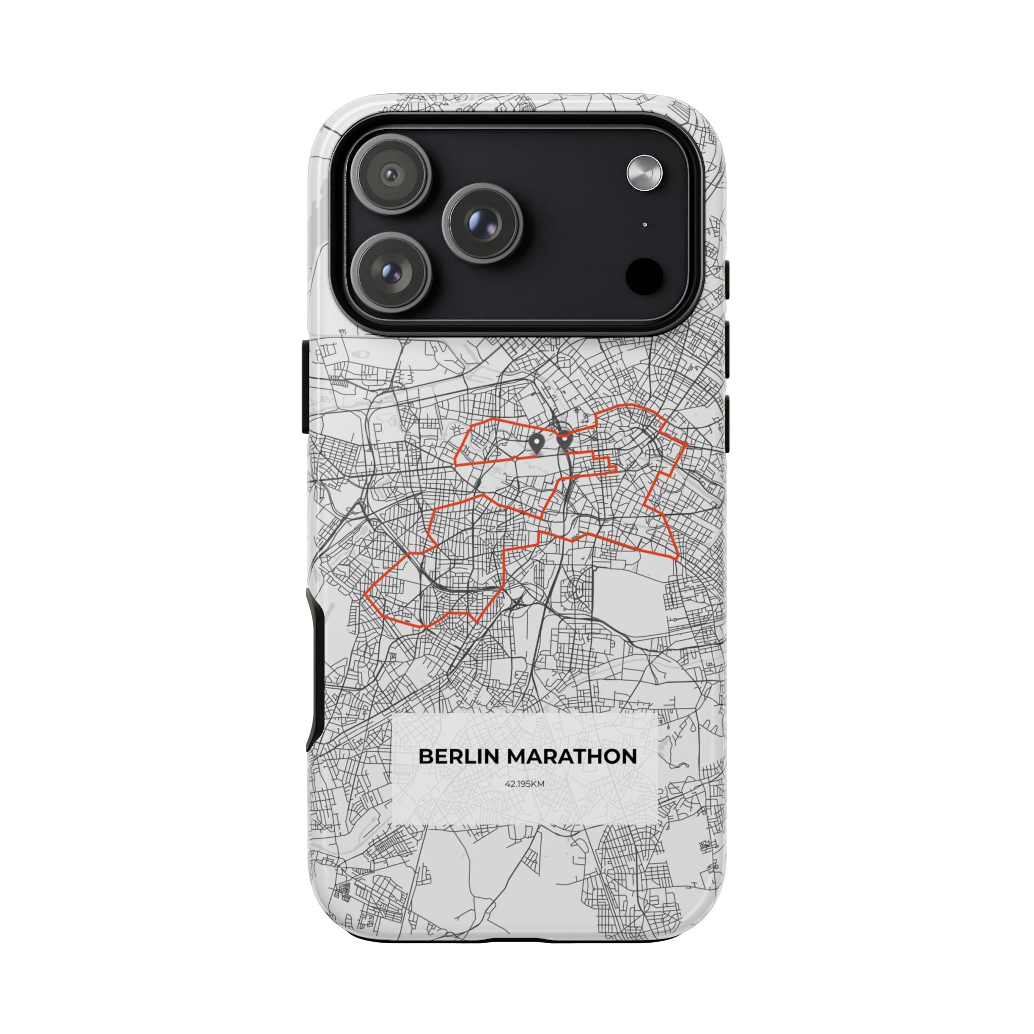 Berlin Marathon Route Tough Phone Case
