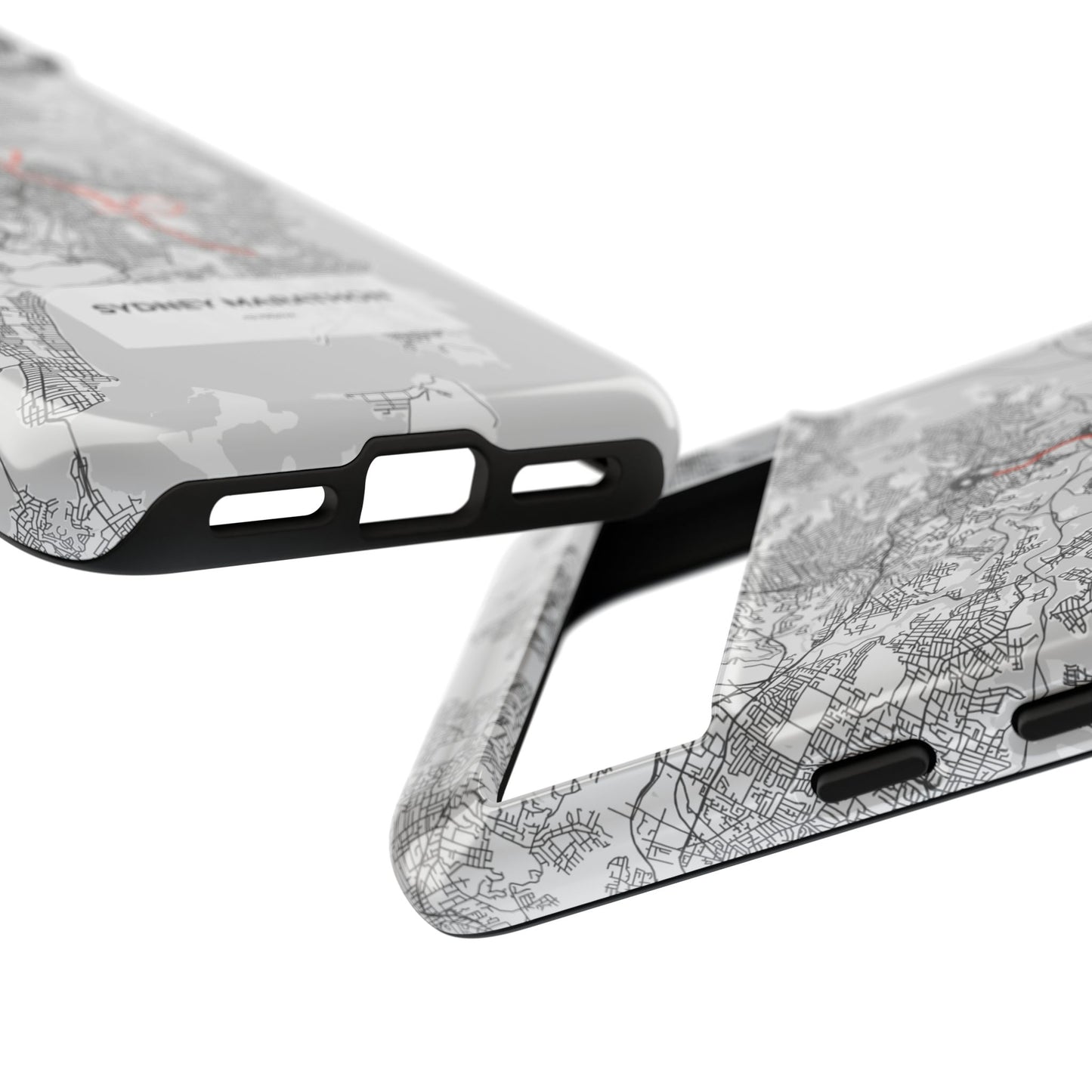 Sydney Marathon Route Tough Phone Case