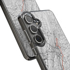 New York Marathon Route Clear Impact-Resistant Phone Case