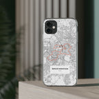 Berlin Marathon Route Clear Impact-Resistant Phone Case