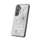 Boston Marathon Route Clear Impact-Resistant Phone Case