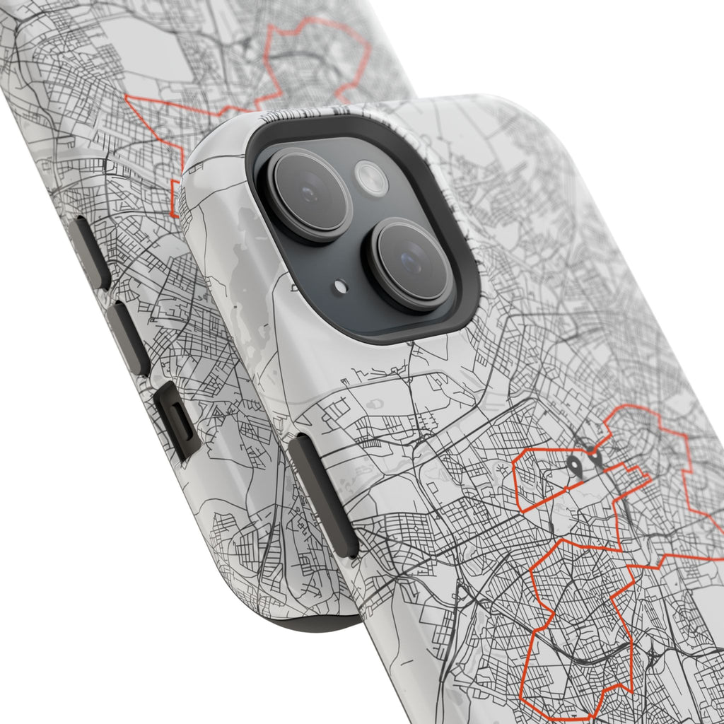 Berlin Marathon Route Magnetic Impact-Resistant Phone Case