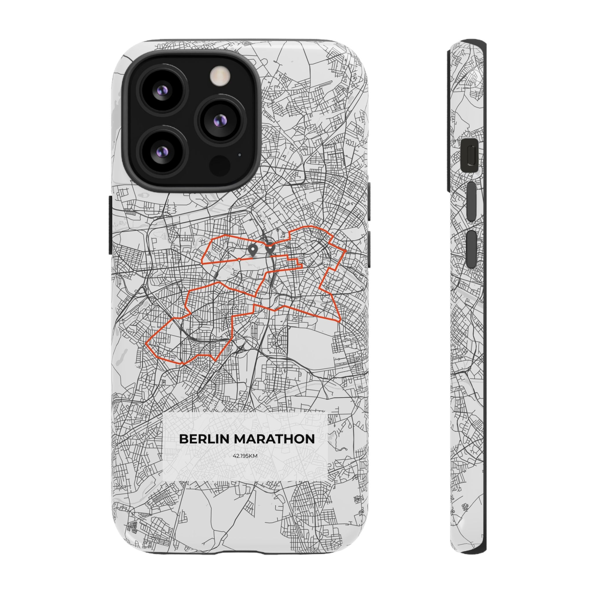 Berlin Marathon Route Tough Phone Case