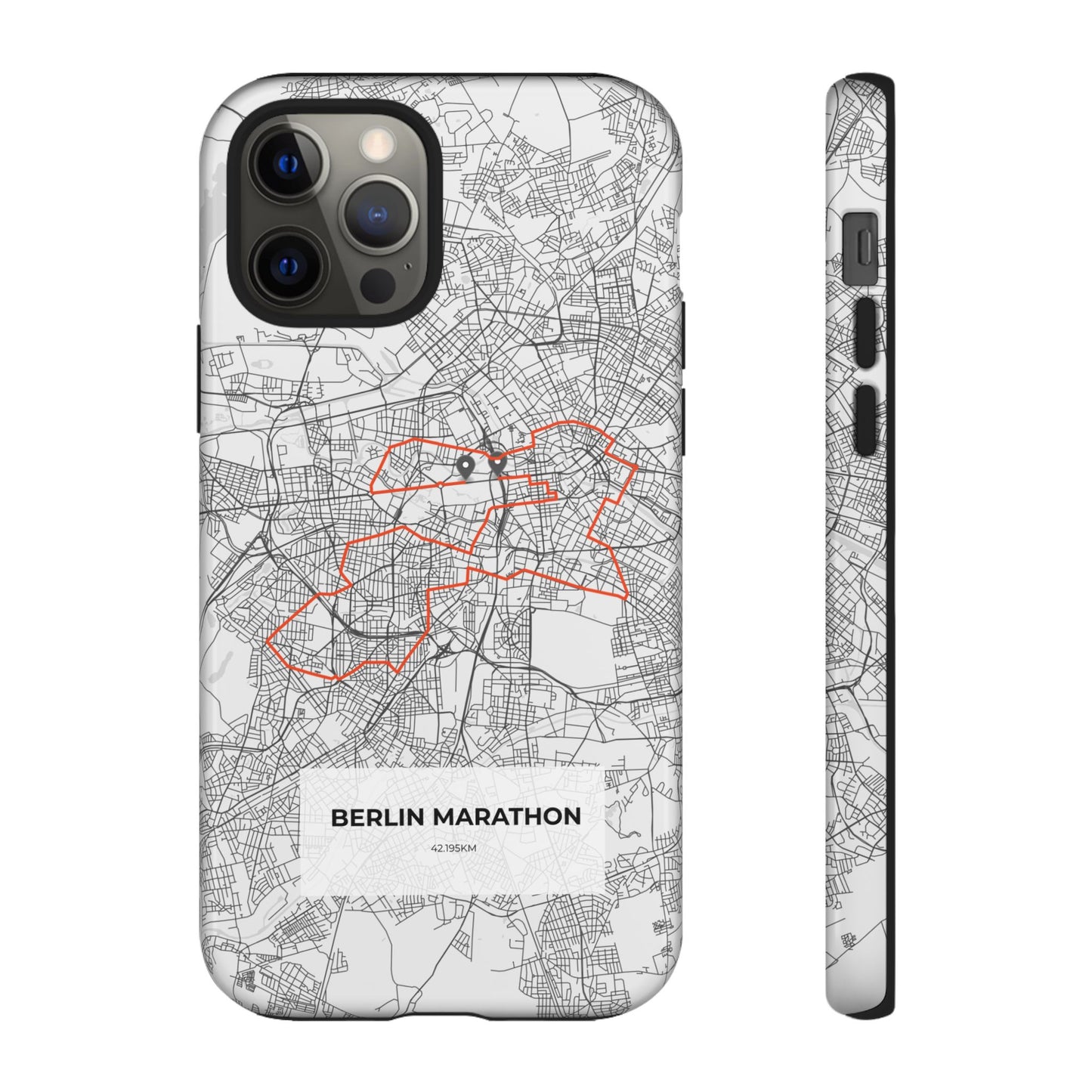 Berlin Marathon Route Tough Phone Case
