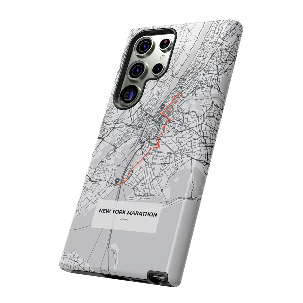 New York Marathon Route Tough Phone Case