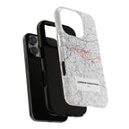 London Marathon Route Tough Phone Case