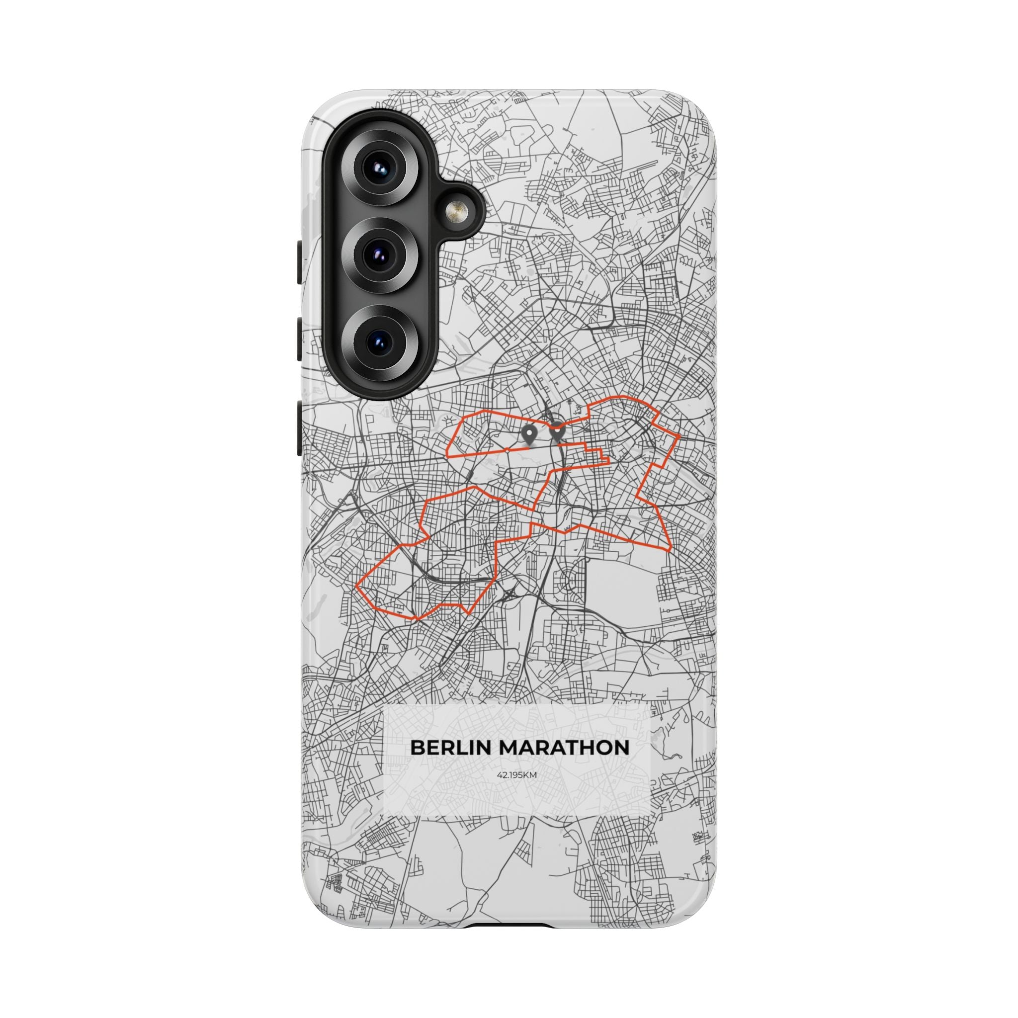 Berlin Marathon Route Tough Phone Case