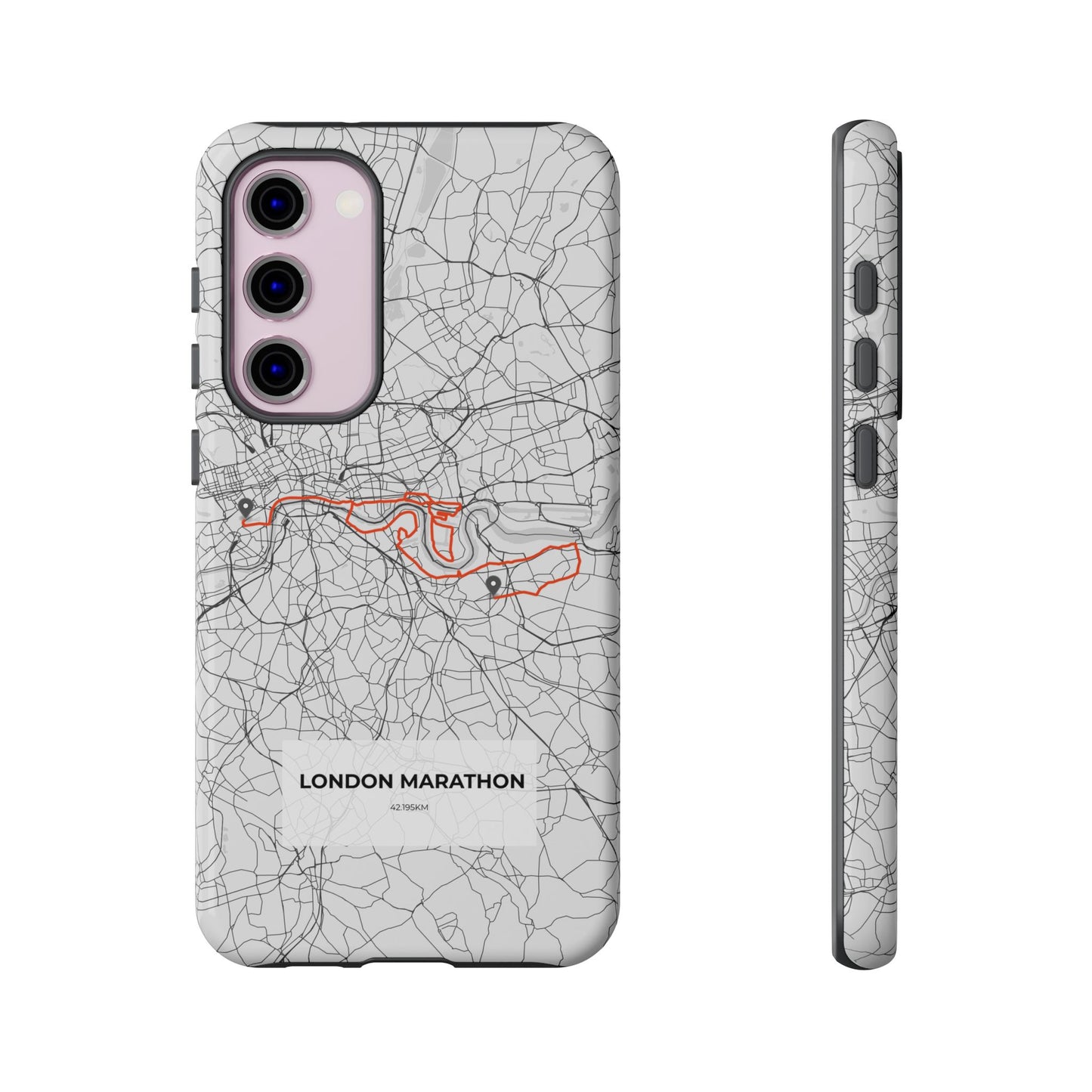 London Marathon Route Tough Phone Case