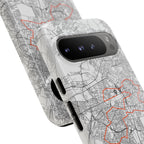 Berlin Marathon Route Tough Phone Case