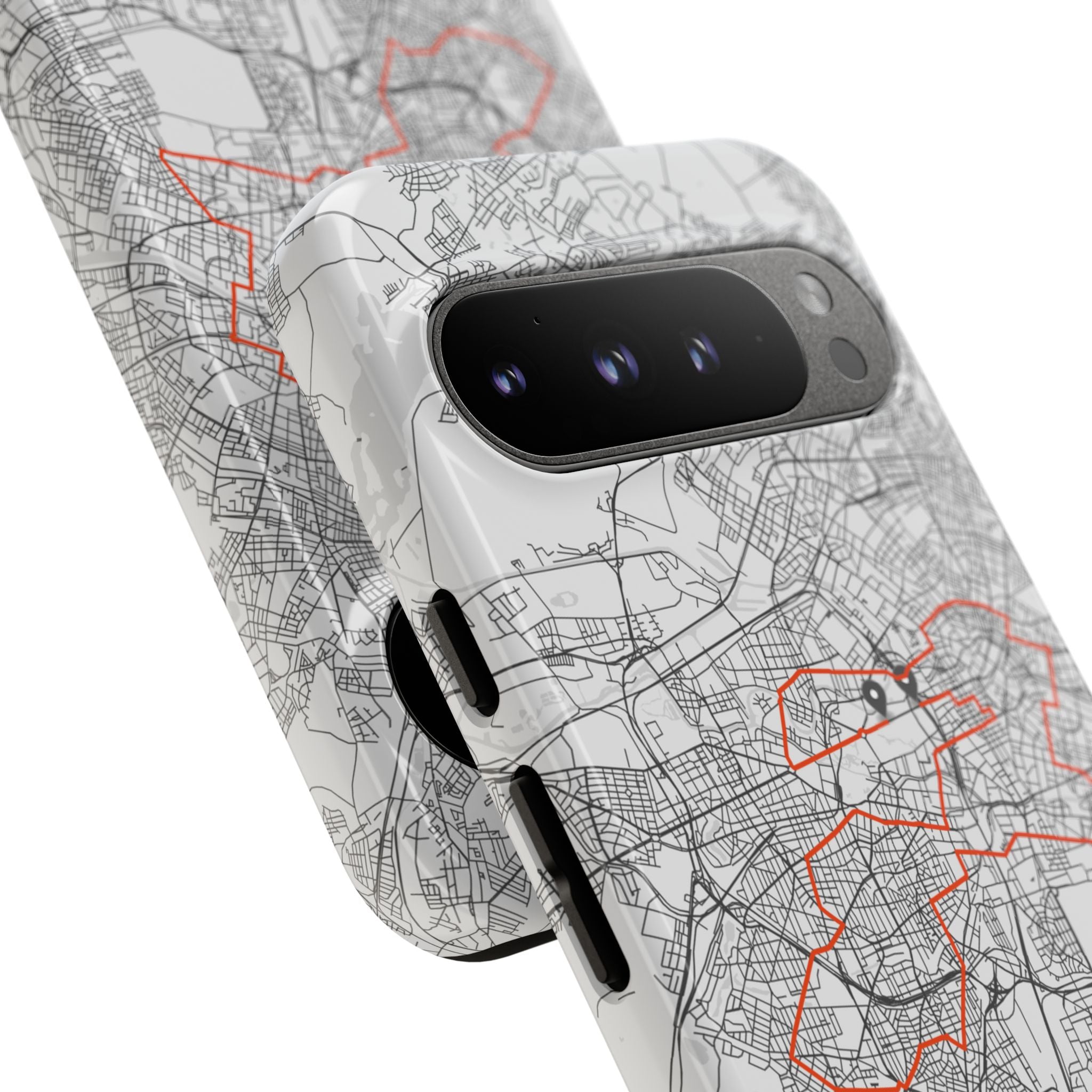 Berlin Marathon Route Tough Phone Case