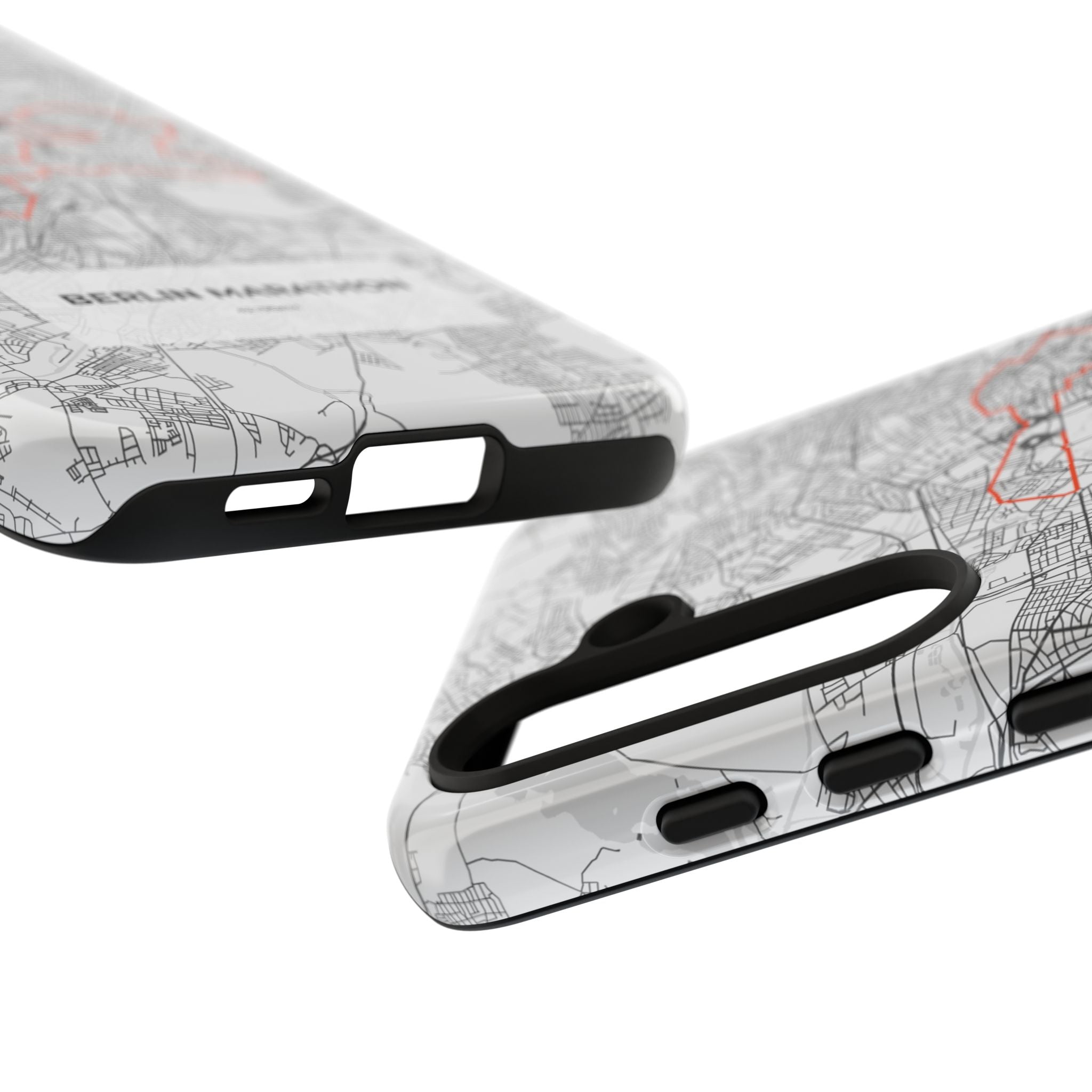 Berlin Marathon Route Tough Phone Case