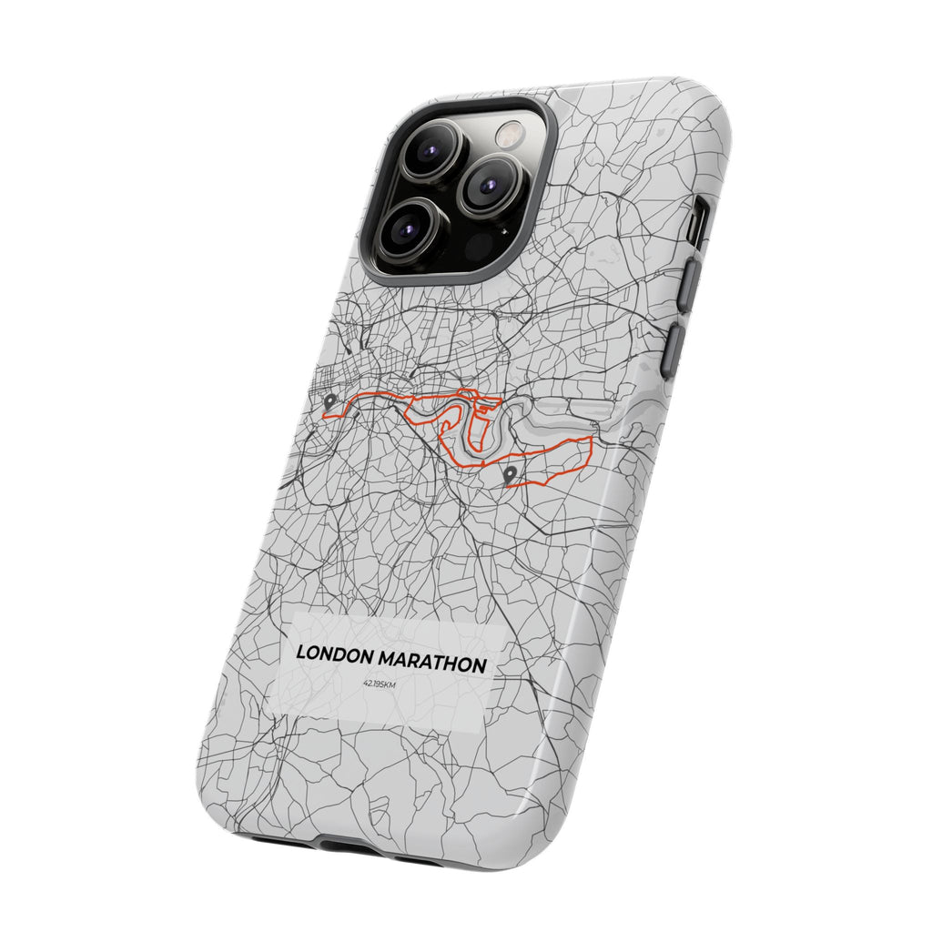 London Marathon Route Tough Phone Case