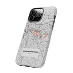 London Marathon Route Tough Phone Case