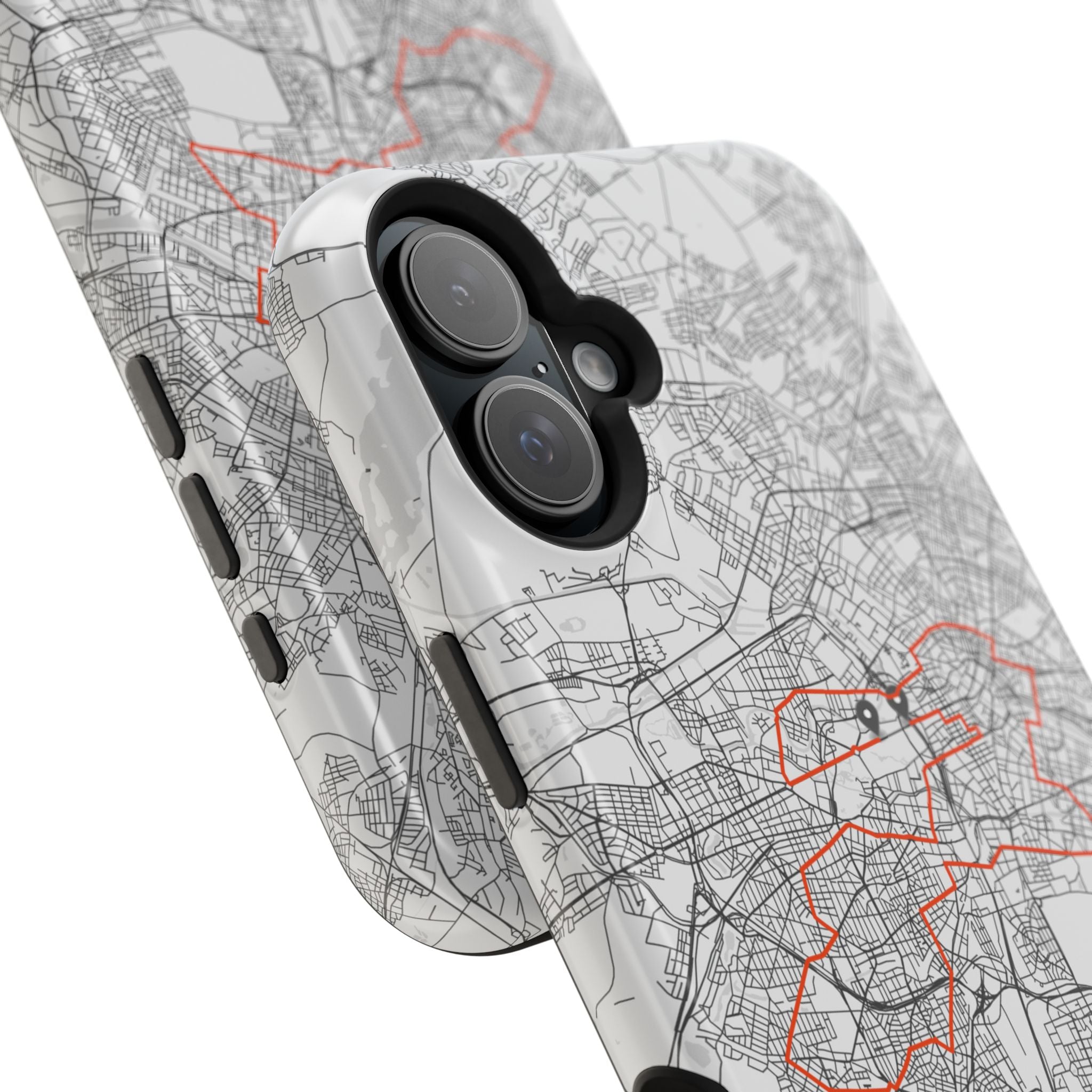 Berlin Marathon Route Magnetic Impact-Resistant Phone Case