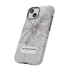 New York Marathon Route Tough Phone Case