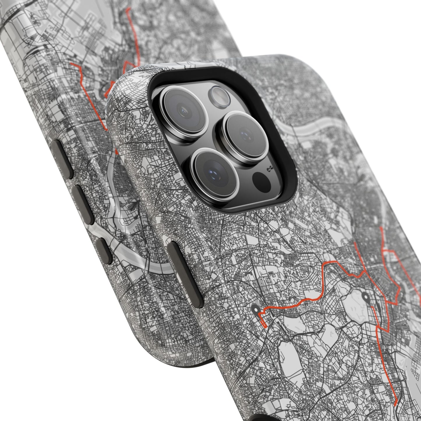 Tokyo Marathon Route Magnetic Impact-Resistant Phone Case
