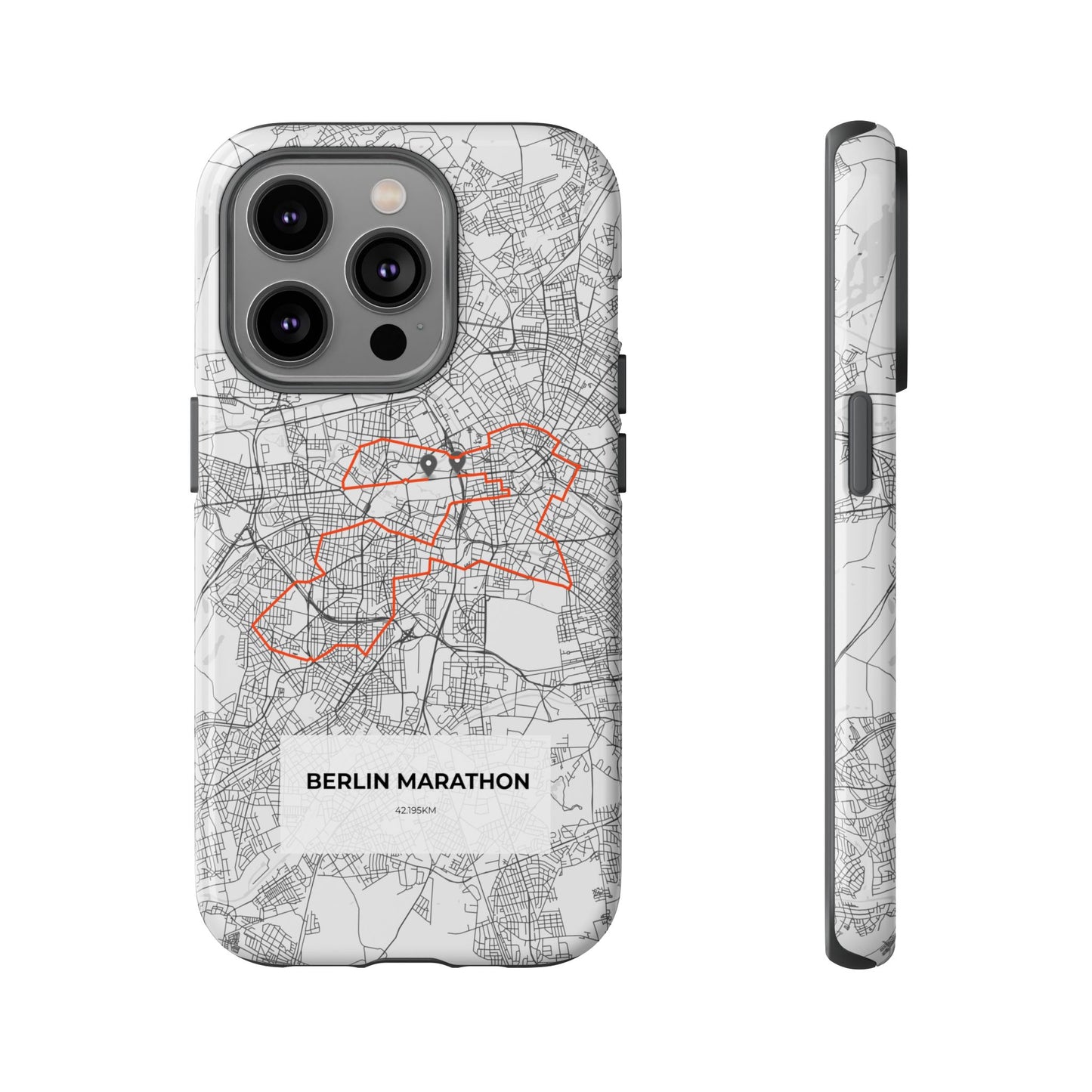 Berlin Marathon Route Tough Phone Case