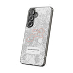 Berlin Marathon Route Clear Impact-Resistant Phone Case