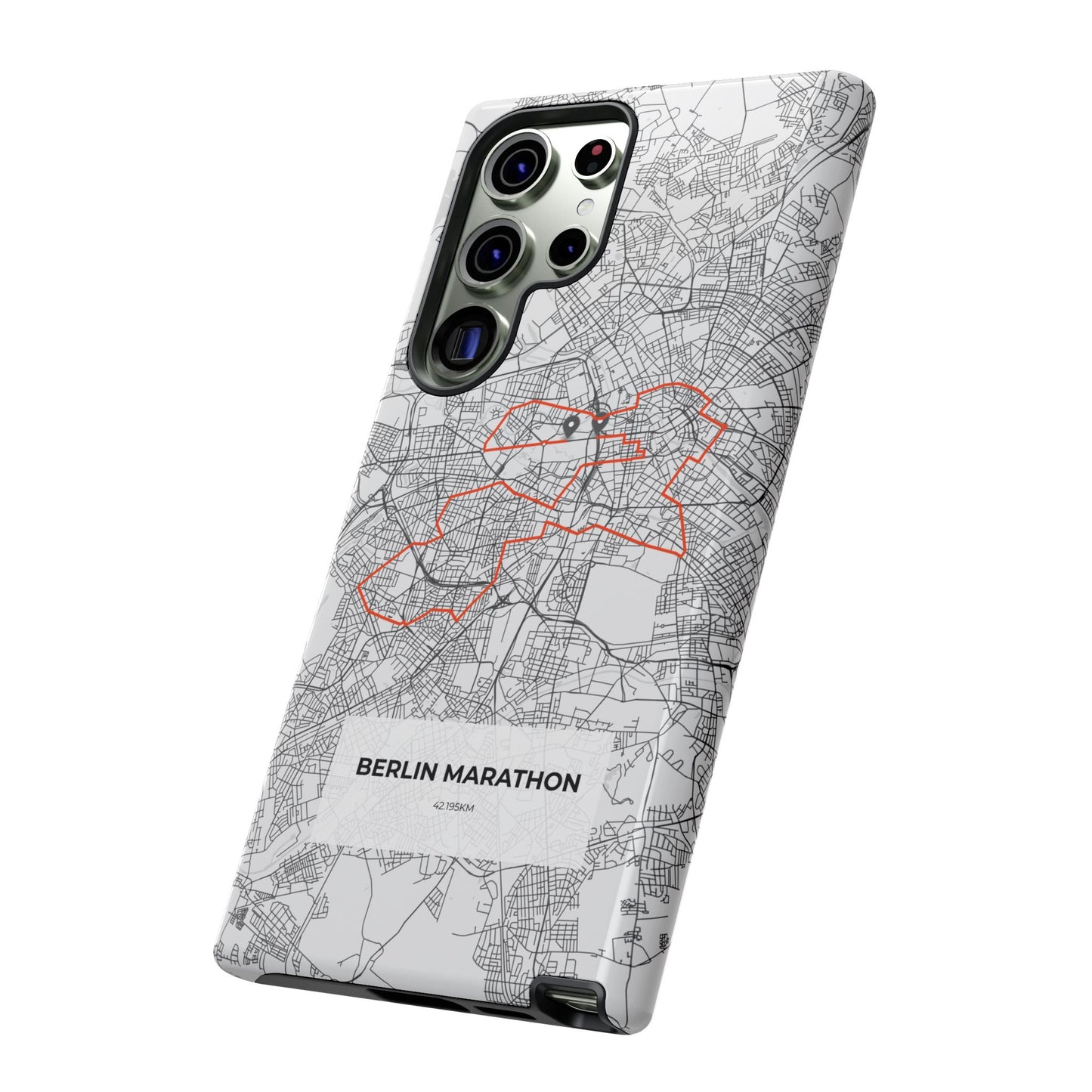 Berlin Marathon Route Tough Phone Case