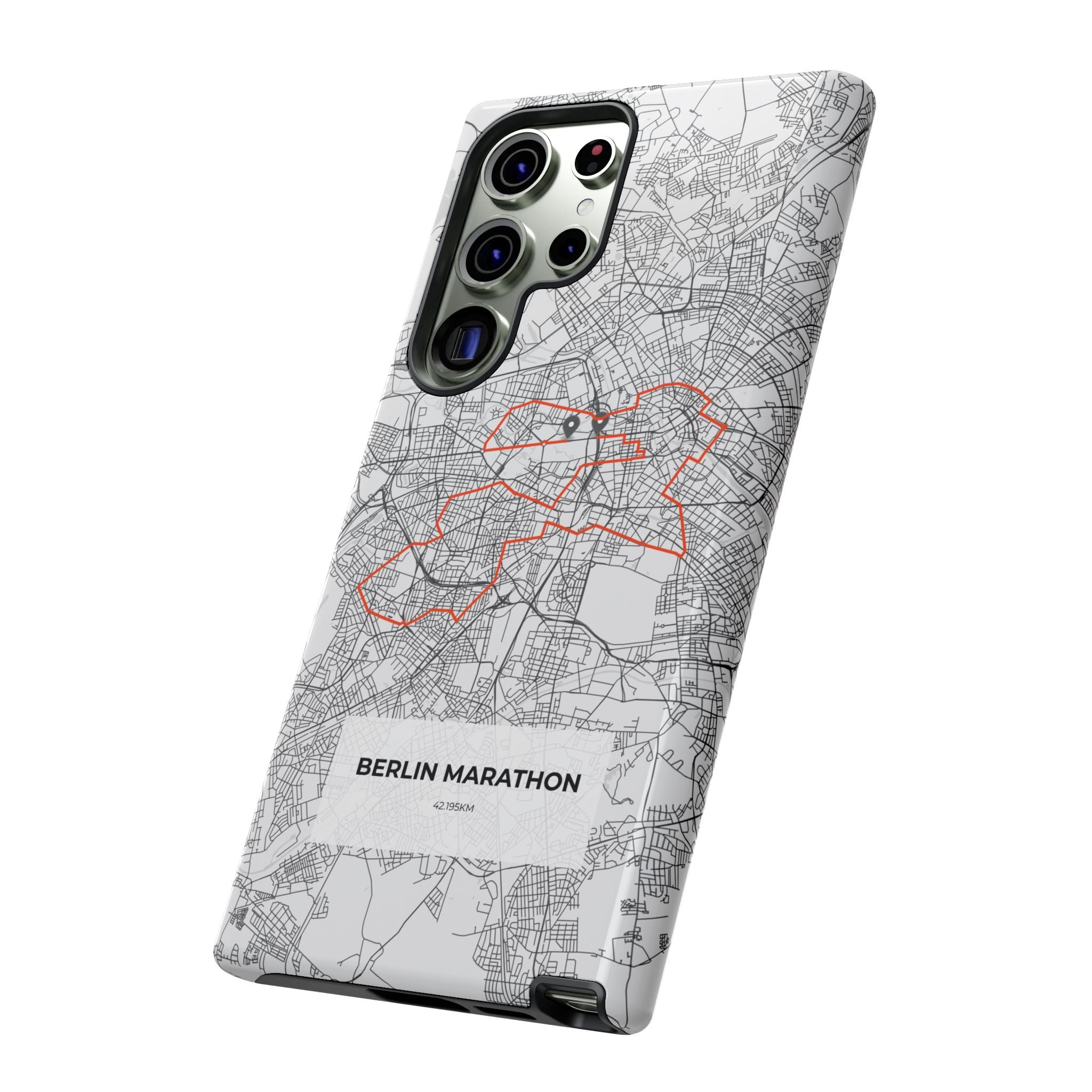 Berlin Marathon Route Tough Phone Case
